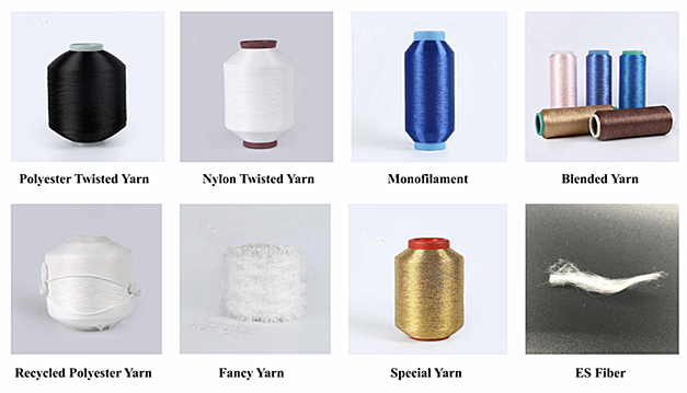 100 polyester twisted yarn